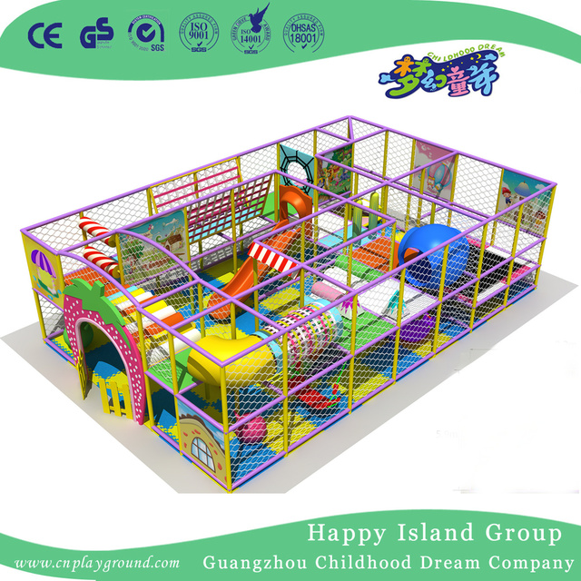 Cartoon Animal Children Small Indoor Playground (JD-hld130423)