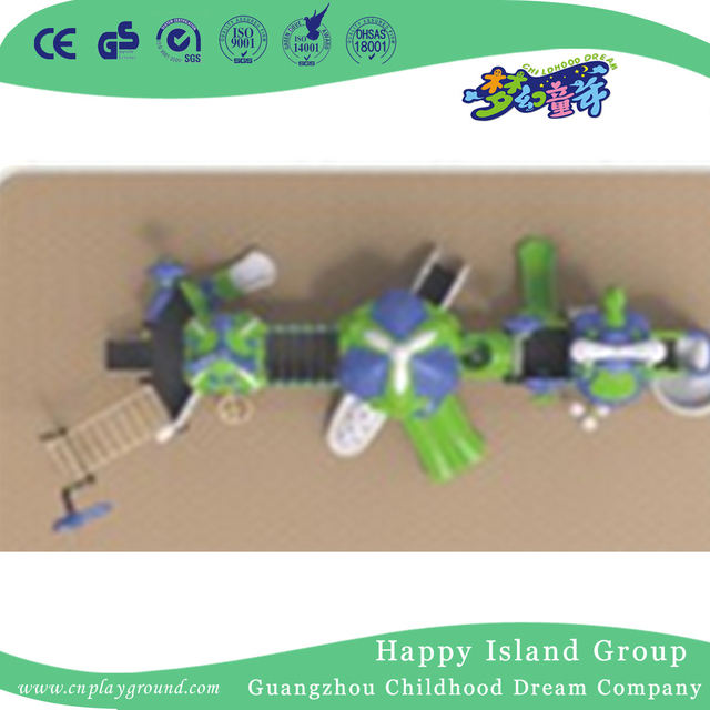 Outdoor Toddler Slide Playground With Climbing Equipment (1913502)