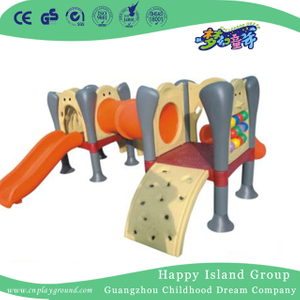 Hot Sale Indoor Plastic Small Slide Playground Equipment (WZY-429)