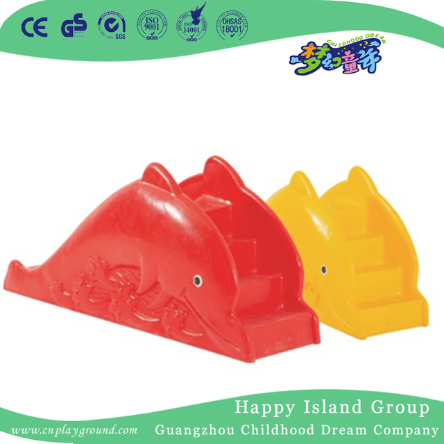 Cartoon Animal Plastic Small Slide Playground (ML-2013905)