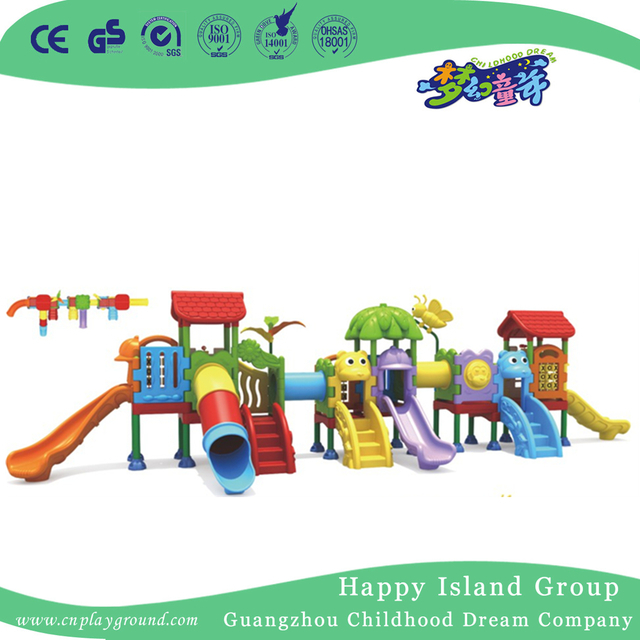 Backyard Toddler Play Plastic Small Slide Playground (ML-2008401)