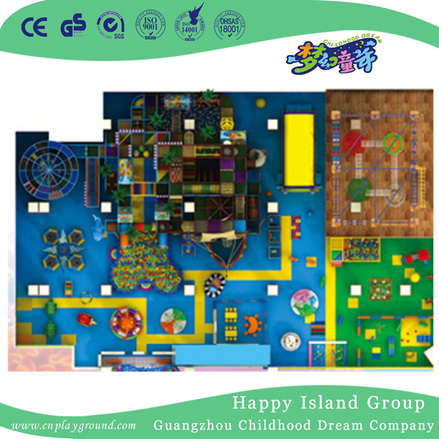 Large Pirate Ship Ocean Indoor Playground For Amusement Park (HHK-8801)