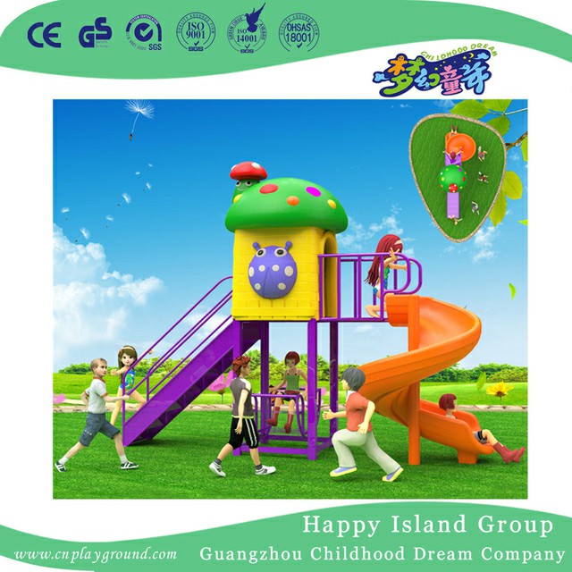 Simple Little House Children Slide Playground (BBE-A11)