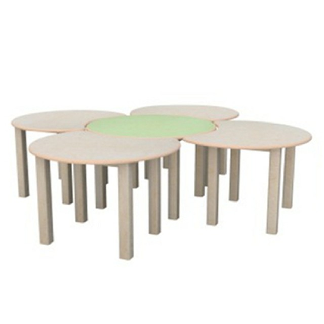 School Multilayer Board Round Toddler Table For Sale (19A3301)