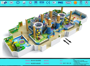 Large Castle-Themed Indoor Playground for Malls & Family Centers(HHK-20160630)