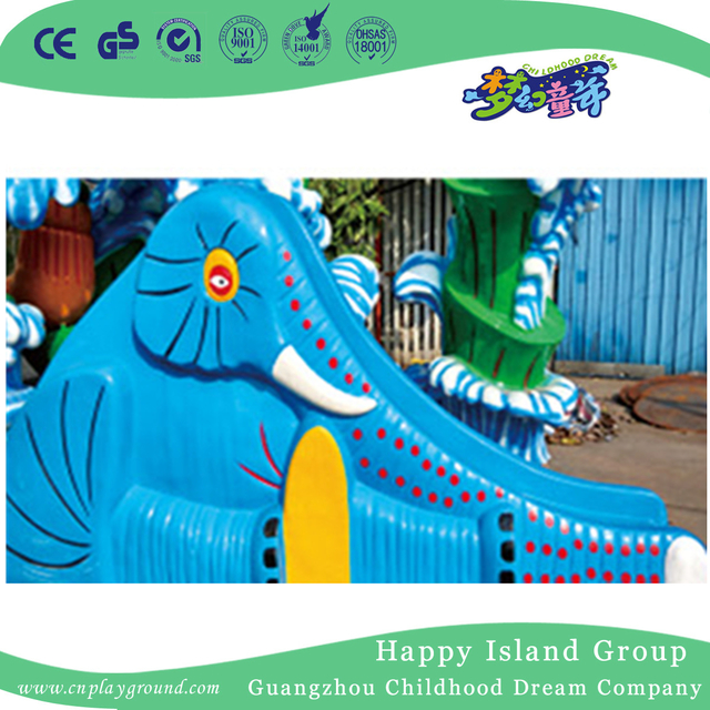 Water Game Equipment FRP Slide With Turtle For Children (HHK-11105)