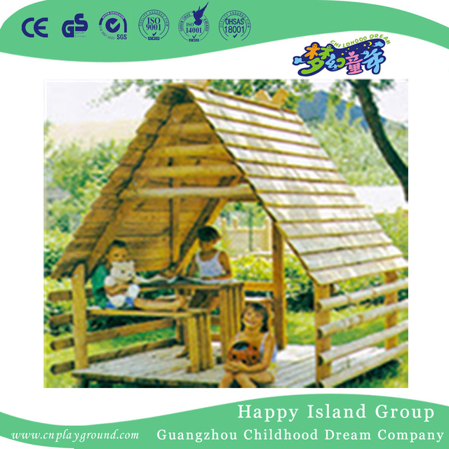 Outdoor Wooden Little Cabin Public Facilities (HHK-14905)