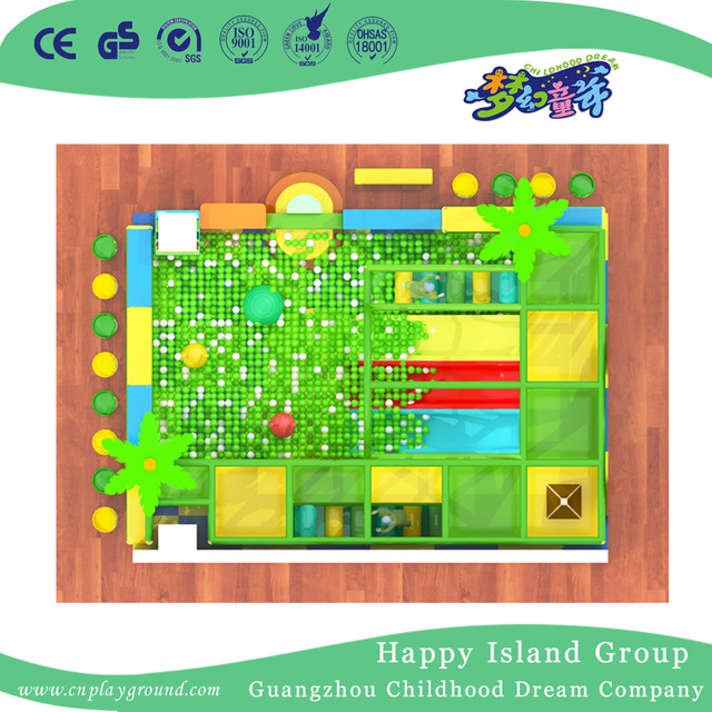 Half Open Toddler Cartoon Small Forest Indoor Playground (TQ-180808)