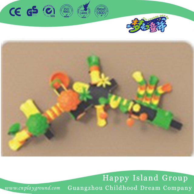 Amusement Park Large Plastic Slide Tree House Playground (1915402)