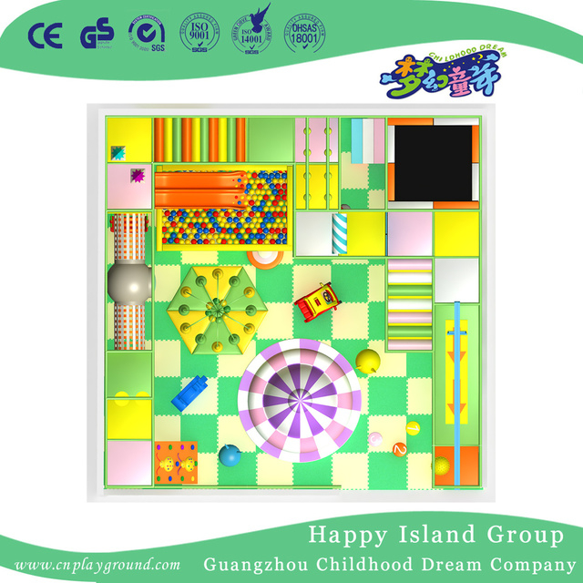 High Quality Kindergarten Toddler Small Indoor Playground (JD-hld130516)