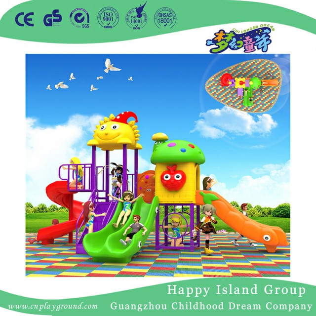Outdoor Eco Friendly Slide Combination Children Playground (BBE-A66)