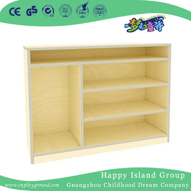 Preschool Multilayer Board Wood Toys Cabinet (HJ-4406)