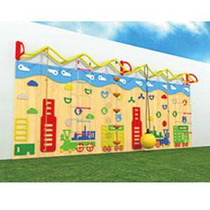 Play climbing equipment with car patterns(HLD-10309)