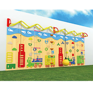 Play climbing equipment with car patterns(HLD-10309)