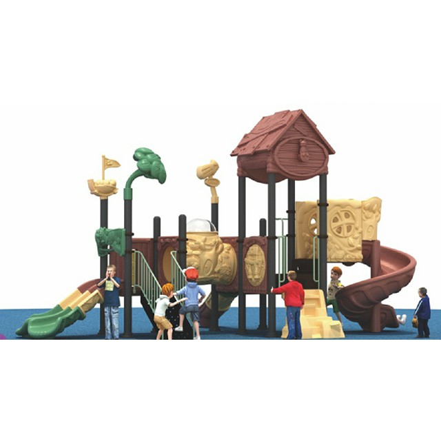Outdoor Middle Children Tree House Playground (ML-2001601)