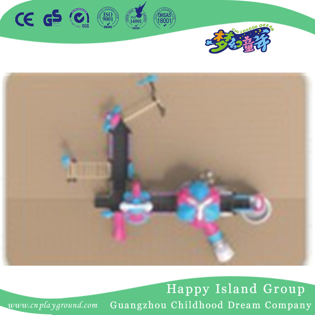 Outdoor Middle Pink Machine Sea Sky Series Toddler Slide Playground (1914102)