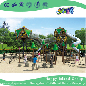 Outdoor Jungle Middle Children Climbing Combination Playground (HHK-4301)