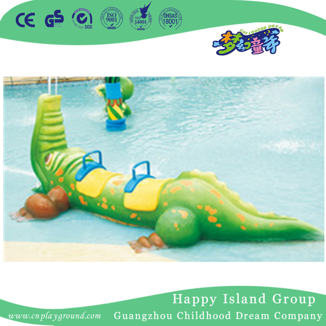 Water Game Equipment FRP Slide With Turtle For Children (HHK-11105)