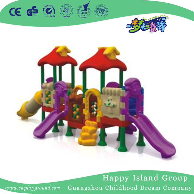 Indoor Kids Plastic Small Slide Playground Equipment (WZY-473-19)