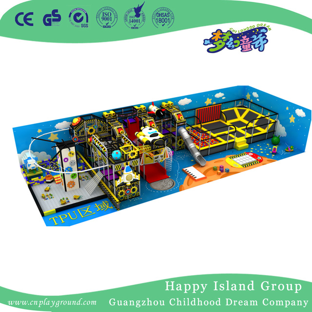 Commercial Cartoon Children Play Small Indoor Playground (TQ-200402)