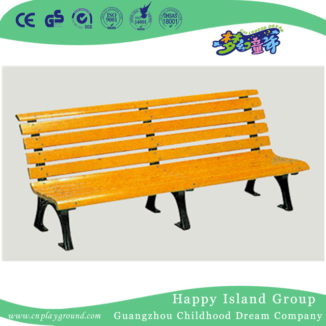 Modern Patio Wooden Leisure Bench Equipment (HHK-14603)
