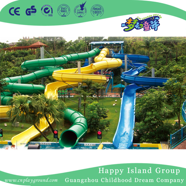 Outdoor Park Adventure Large Tornado Water Slide (HHK-9801)