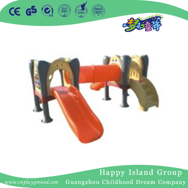 Hot Sale Indoor Plastic Small Slide Playground Equipment (WZY-429)