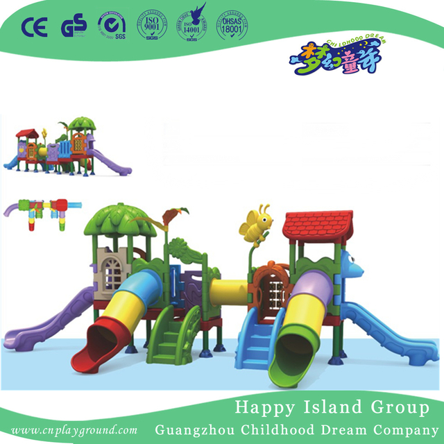Backyard Toddler Play Plastic Small Slide Playground (ML-2008401)