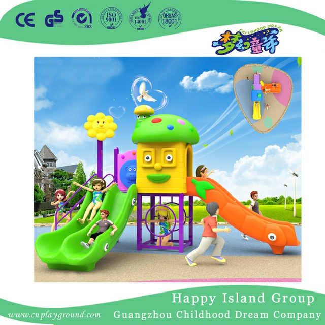 Middle Outdoor Children Slide Playground With Climbing (BBE-A20)