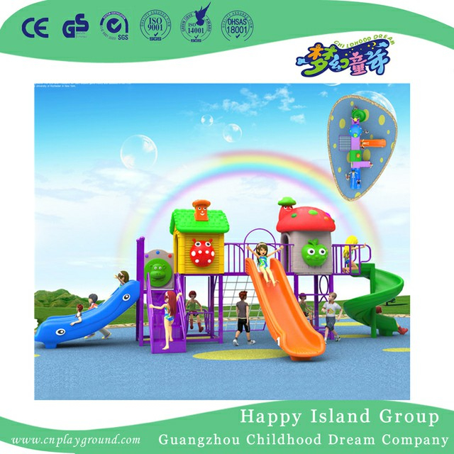 Preschool Interesting Children Playground With Climbing Net (BBE-A26)