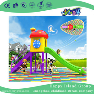 Cartoon Mushroom Single Slide Children Playground (BBE-A50)