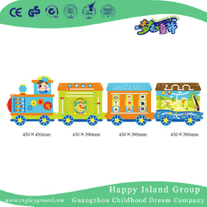 Preschool Children Play Wall Game Little Train Educational Toys (HJ-23002)