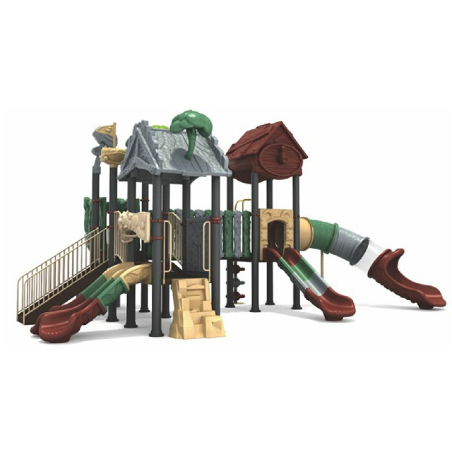 Outdoor Commercial Tree House Slide Playground For Children (ML-2002302)