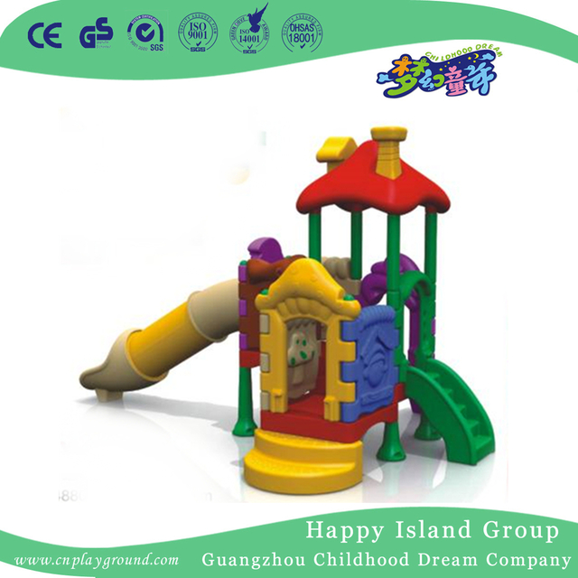 Indoor Children Plastic Small Slide Playground (WZY-473-17)