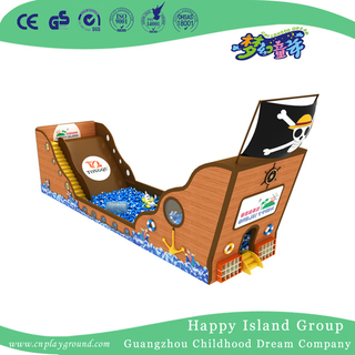 New Design Pirate Ship Ball Pool Children Small Indoor Playground (TQ-200403)