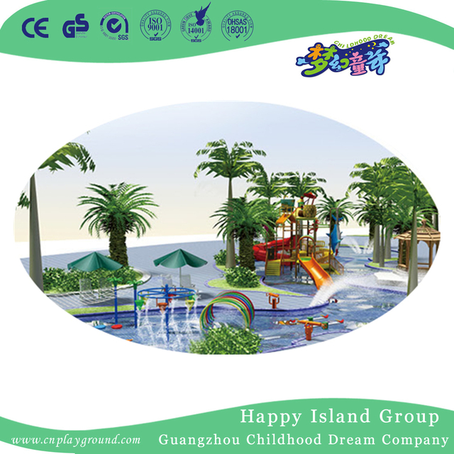 Outdoor Amusement Park Large Water Park Playground (HHK-10501)