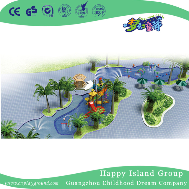 Outdoor Commercial Large Family Water Park Playground (HHK-10601)