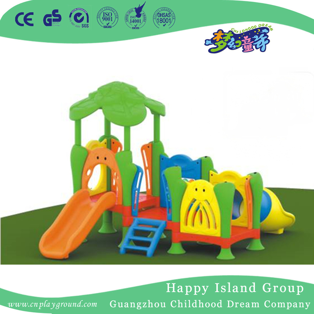 Outdoor Bright Color Children Small Slide Playground (WZY-418B))