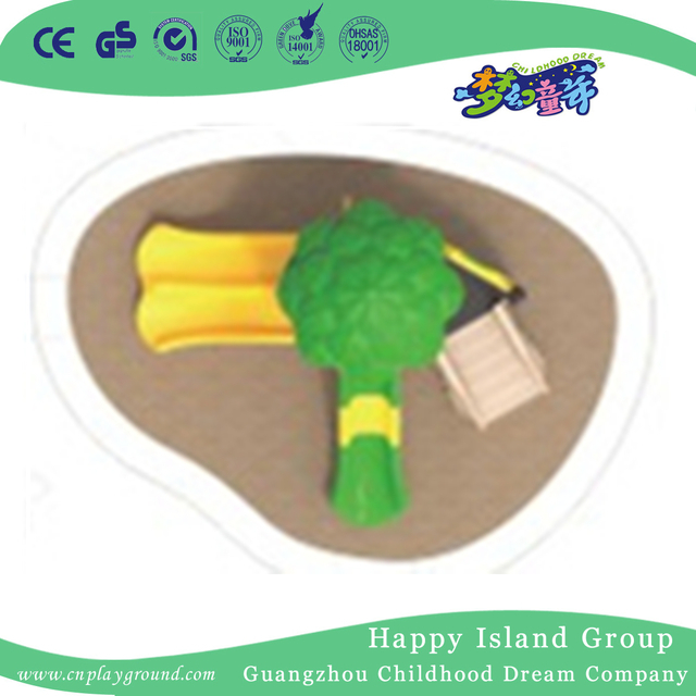 Small Plastic Slide Tree House Playground For Sale (1915002)