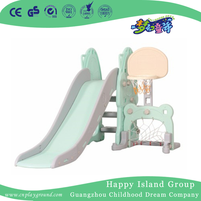 Family Plastic Small Slide With Swing For Kids Play (Ml-2014406)