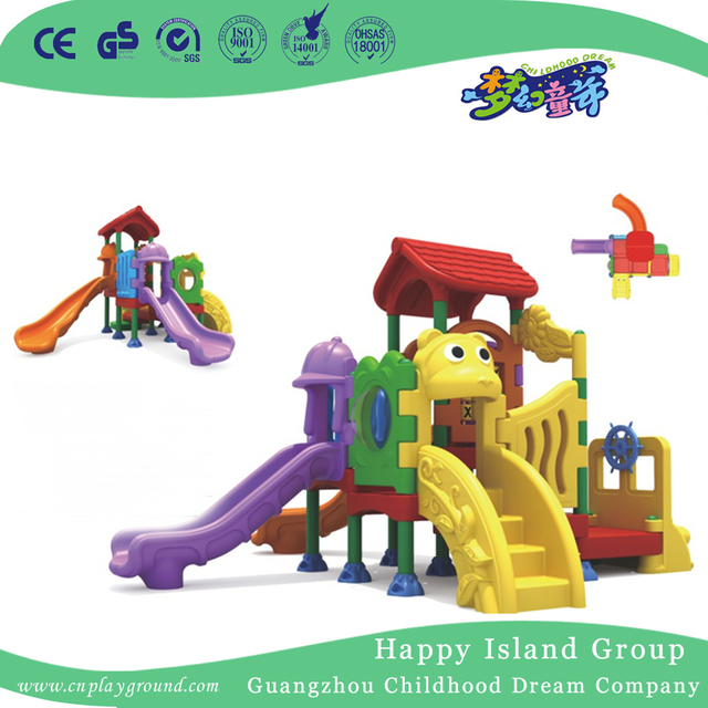 Backyard Toddler Play Plastic Small Slide Playground (ML-2008401)