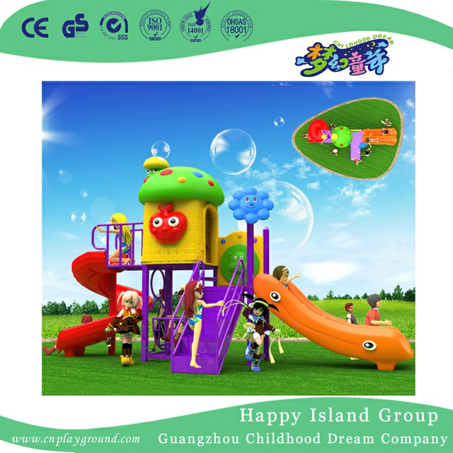 Small Cartoon Mushroom Children Playground (BBE-A30)