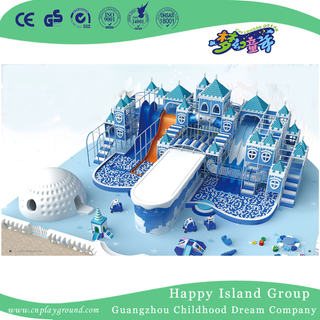 Large Toddler Half-Open Castle Indoor Playground For Sale (HHK-8201)