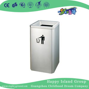 High Quality Outdoor Rectangle Stainless Steel Trash Can (HHK-15308)