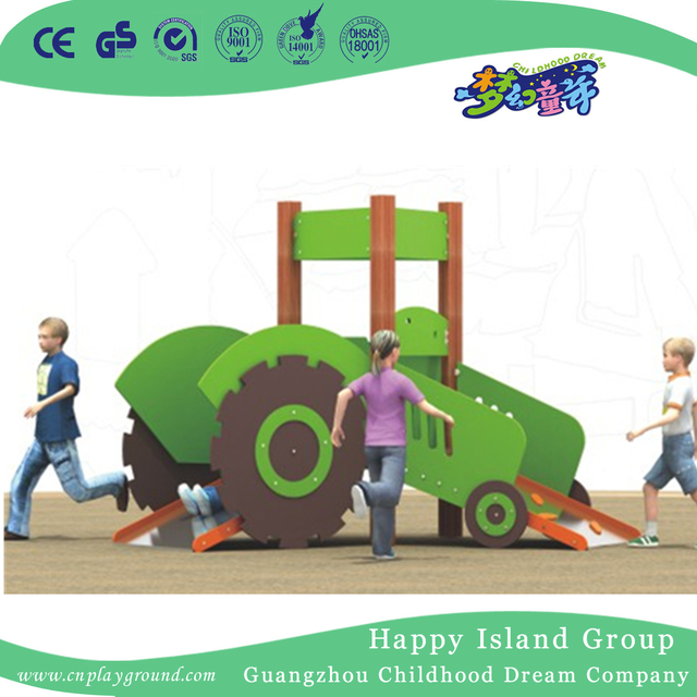 Outdoor Tree House PE Board Combination Slide Toddler Playground (1920302)