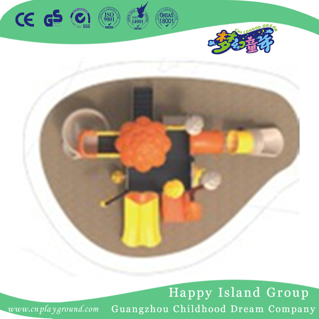 Preschool Commercial Children Plastic Slide Tree House Playground (1916603)