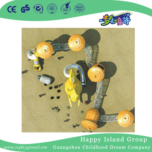 Galvanized Steel Acorn House Playground for Children Climbing (HHK-2201)