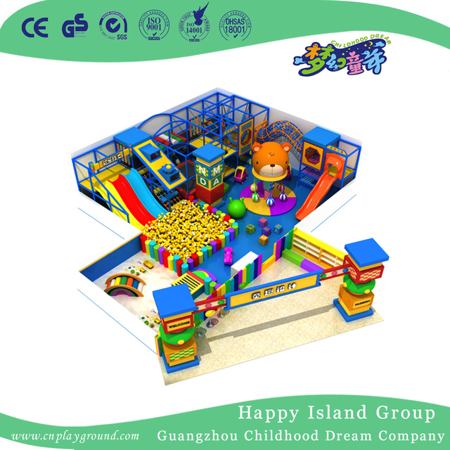 Commercial Cartoon Children Play Small Indoor Playground (TQ-200402)
