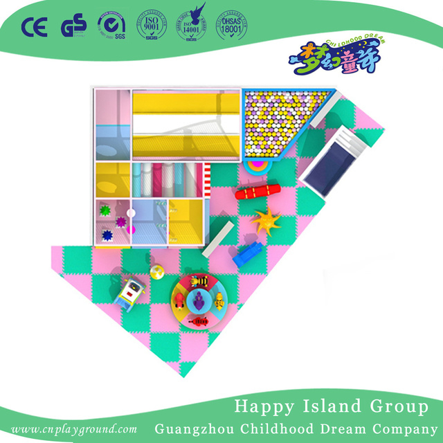 School Toddler Closed Small Indoor Playground (JD-hld130722)