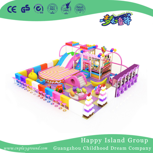 New American Style Colorful Toddler Small Indoor Playground With Ball Pool (TQ-200411)